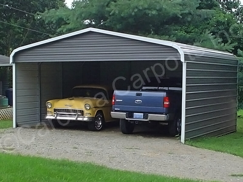 Regular-Roof-Style-Carport-with-Sides-Closed