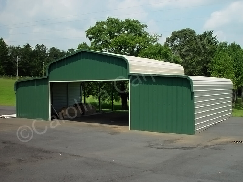 Regular-Roof-Style-Horse-Barn-with-Two-Ends-Closed